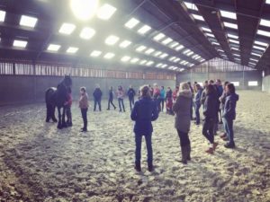 Démonstration dans une écurie 01