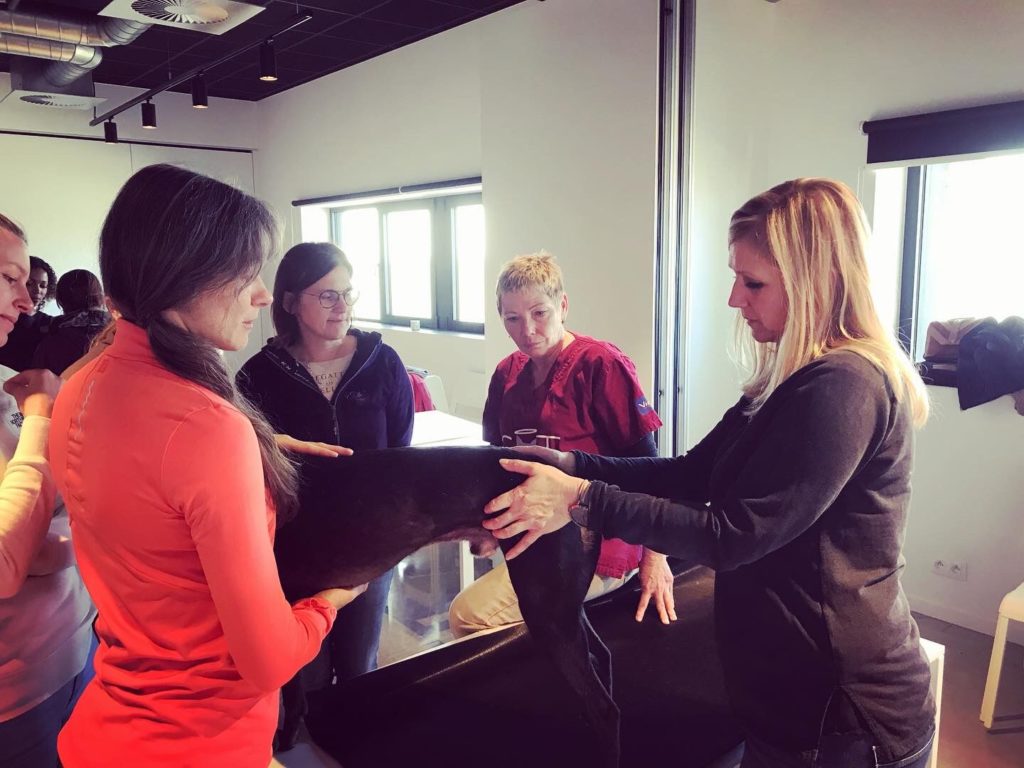 Salle de formation avec profs et élèves